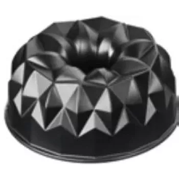 Kūku forma Kaiser 2300646794 apaļa ar rievotu virsmu 25.5x25.5x11.5 mm