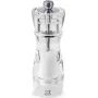 Sāls dzirnaviņas PEUGEOT VITTEL caurspīdīgs akrils 16 cm, manuālas dzirnaviņas galda lietošanai