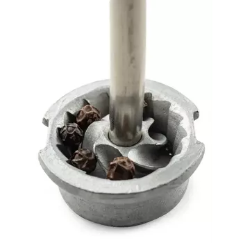Piparu dzirnaviņas Peugeot Bali Fonte Melns, čuguna, 80 mm