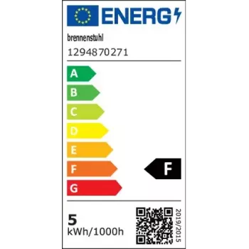 Viedā spuldzīte Brennenstuhl 1294870271 Wi-Fi 4.9 W zelta