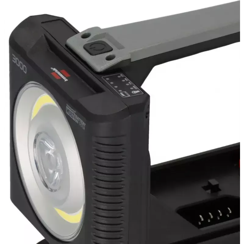 Rokas lukturis Brennenstuhl HL 3000 LED 20W IP54 Melns