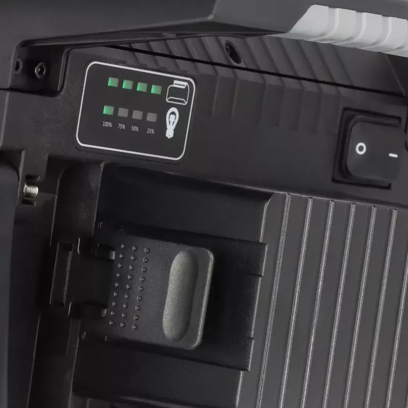 Brīvi stāvošs darba lukturis Brennenstuhl Multi baterija 27 W LED 3150 lm Melns