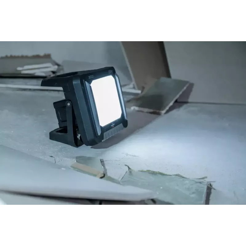 Brīvi stāvošs darba lukturis Brennenstuhl Multi baterija 27 W LED 3150 lm Melns