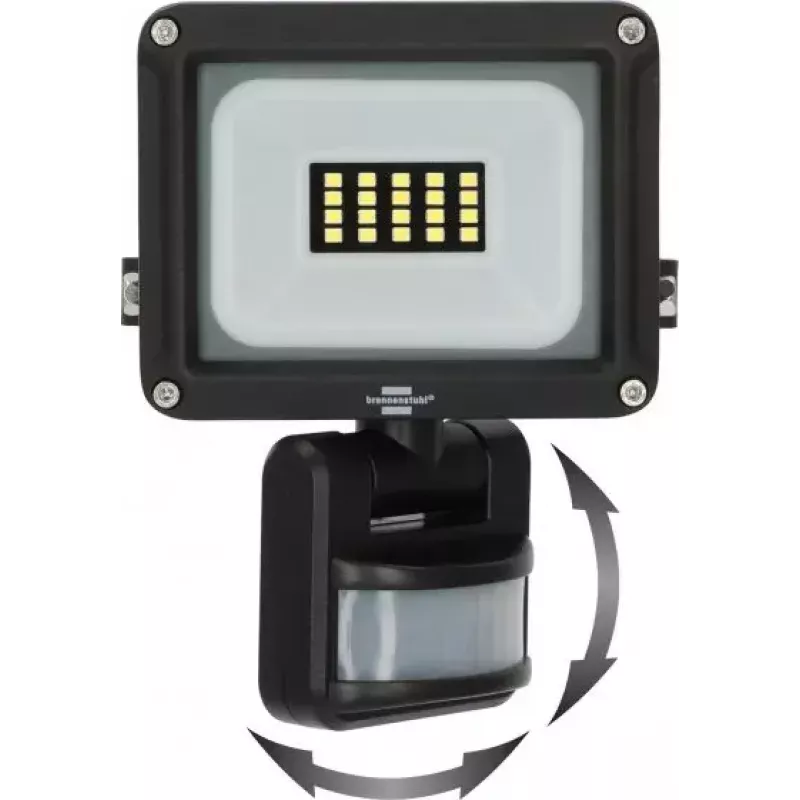 LED prožektors Brennenstuhl JARO 1060 P 10W 1150lm IP65 ar kustības detektoru