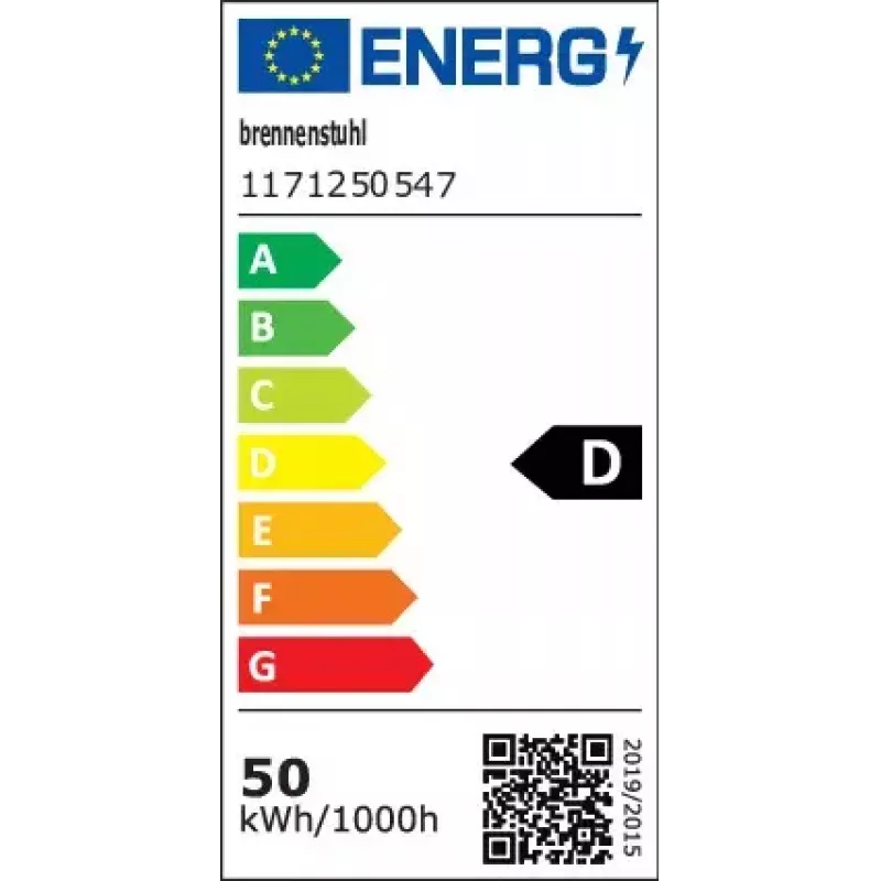 Prožektors Brennenstuhl 1171250547 melns 50 W LED IP65