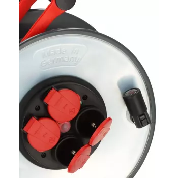 Strāvas sadalītājs Brennenstuhl SC 3210 4 maiņstrāvas rozetes 3000 W melns sarkans sudrabains
