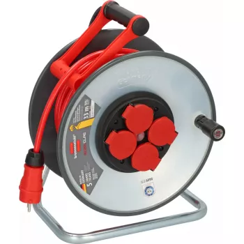 Strāvas sadalītājs Brennenstuhl SC 3210 4 maiņstrāvas rozetes 3000 W melns sarkans sudrabains