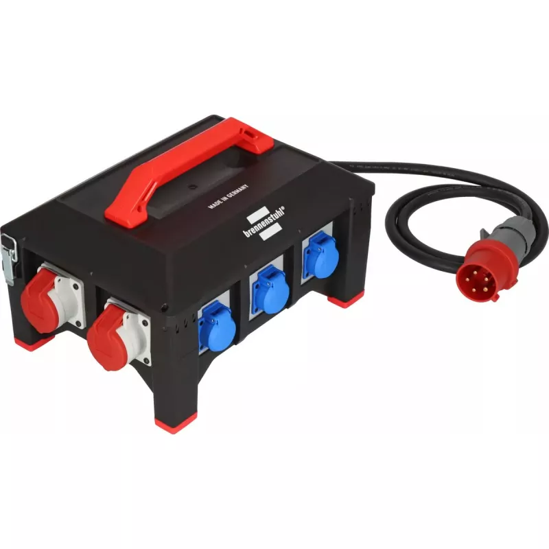 Power Distribution Unit Brennenstuhl BSV 5-32A RCD 9 AC Outlets Melns