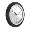Digitālais pulkstenis Mebus 19449 Apaļš Melns Balts Baterija AA 30 cm