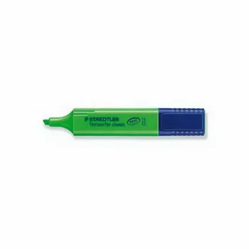 Marķieris Staedtler Textsurfer 364 zaļš — fluorescējošais marķieris, viens uzgalis, zaļš