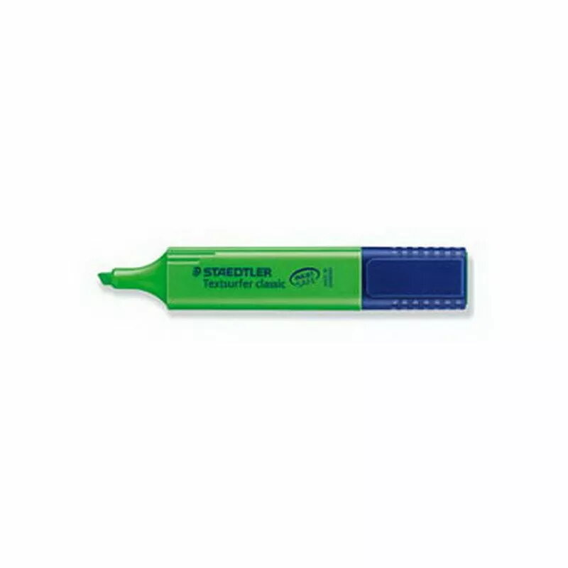 Marķieris Staedtler Textsurfer 364 zaļš — fluorescējošais marķieris, viens uzgalis, zaļš