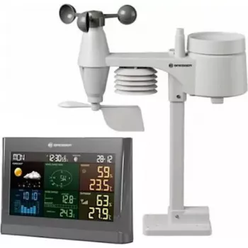 Laikapstākļu stacija Bresser 7002550QT5000 5-in-1 Comfort ar mitruma un temperatūras sensoriem