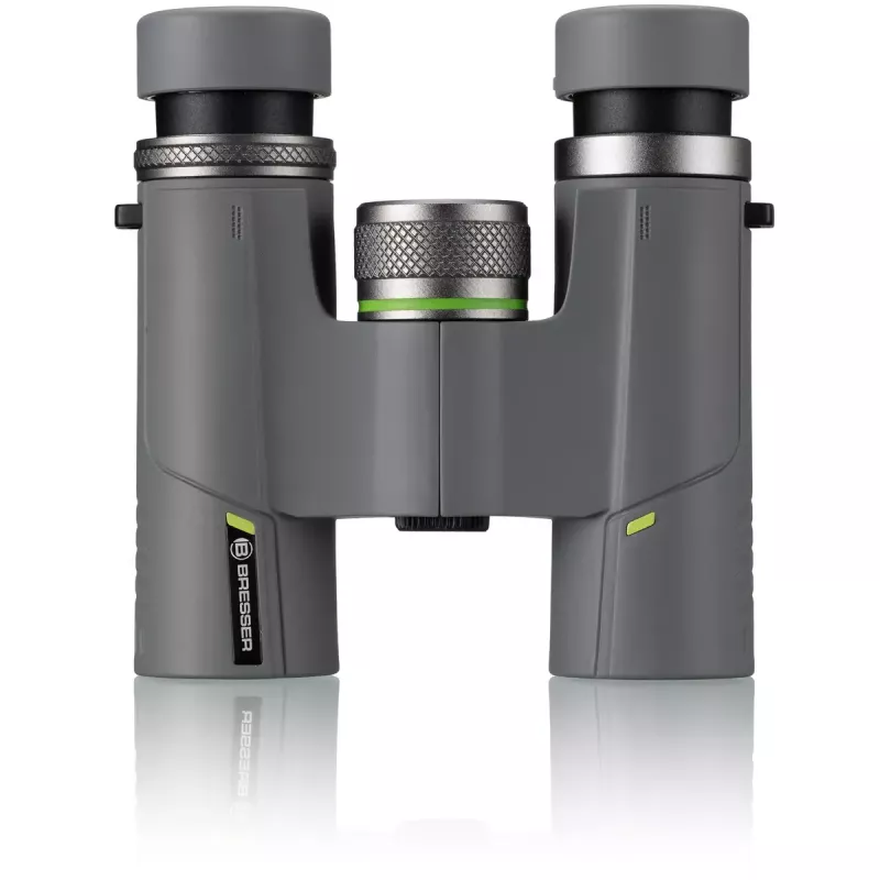 Bresser Optics Wave 10x25 binoklis BaK-4 pelēks 10x palielinājums