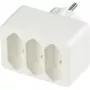 Elektriskais trīskāršais kontaktligzdas adapteris REV modelis 512730777, balts