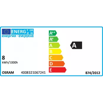 Osram Lumilux T5 Short fluorescent bulb 8 W G5 Cool balta 430 lm