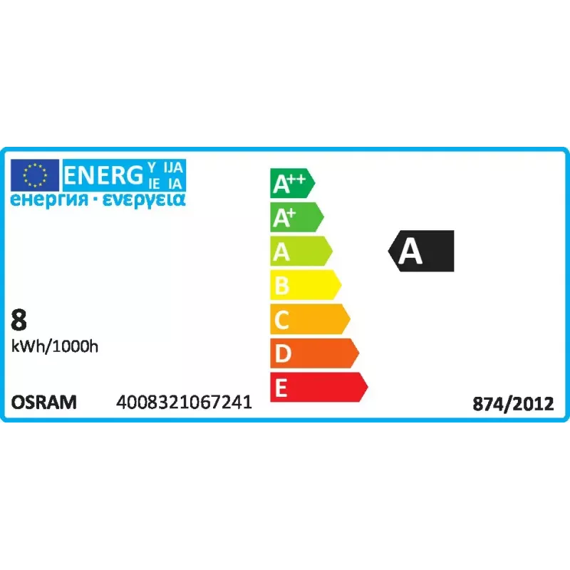 Osram Lumilux T5 Short fluorescent bulb 8 W G5 Cool balta 430 lm