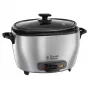 Rīsu vārāmais katls Russell Hobbs Maxicook 5L 1000W melns nerūsējošais tērauds