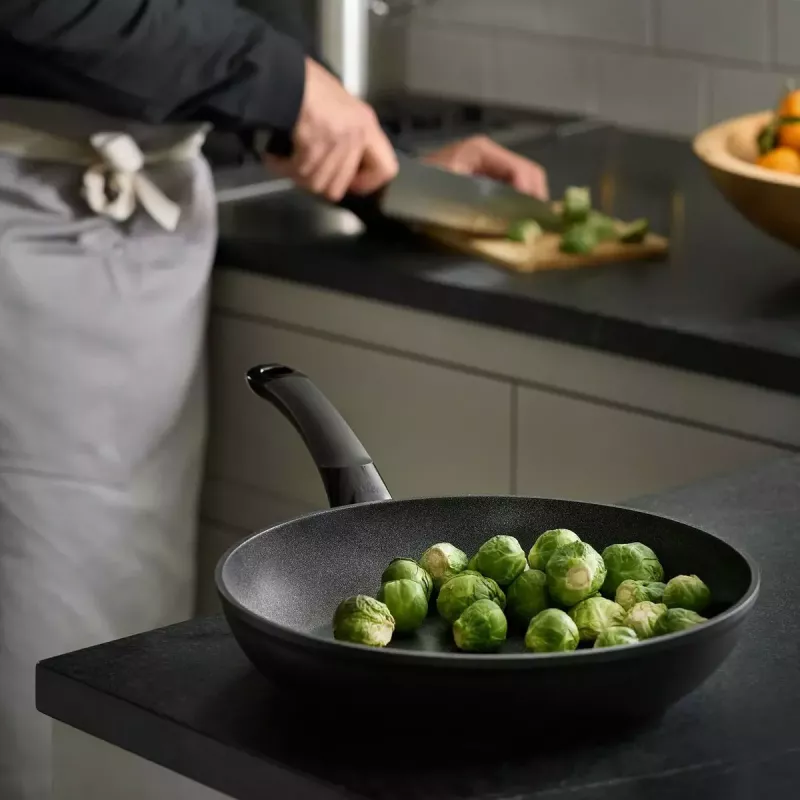 Universāla panna Fissler Adamant Classic apaļa 24 cm melna