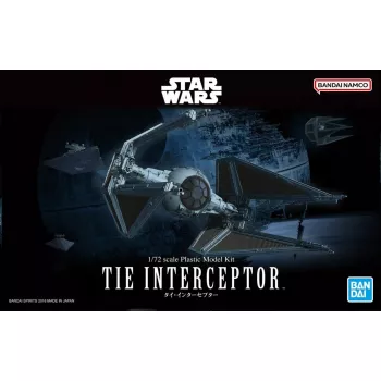 Plastmasas modelis REVELL TIE Advanced mērogā 1/72 — Bandai dizains, modelēšanas komplekts