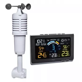 Anemometrs TFA-Dostmann Spring Breeze Melns