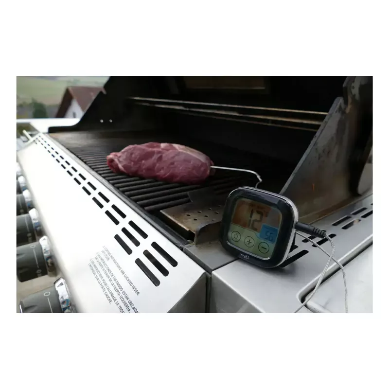 Digitālais BBQ gaļas termometrs tfa dostmann 14.1509.01 — AAA baterija, 72×72×25 mm