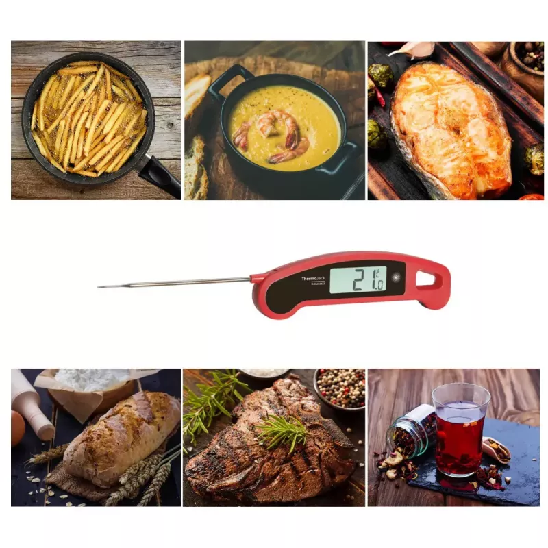 TFA-Dostmann Thermo Jack pārtikas termometrs -40 - 250 °C digitālais