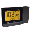 Digitālais modinātājs TFA-Dostmann 60.5016.01 Melns Temperatūras diapazons -10 līdz 50 °C