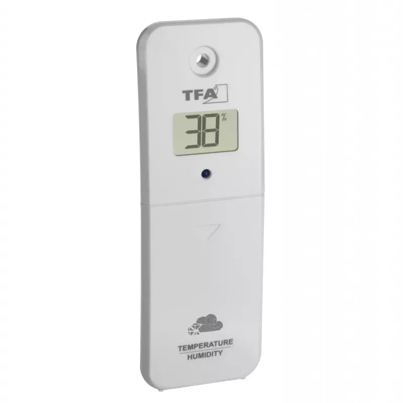 TFA-Dostmann VIEW METEO melns, ar baterijām, Wi-Fi, mitrums 10-99%