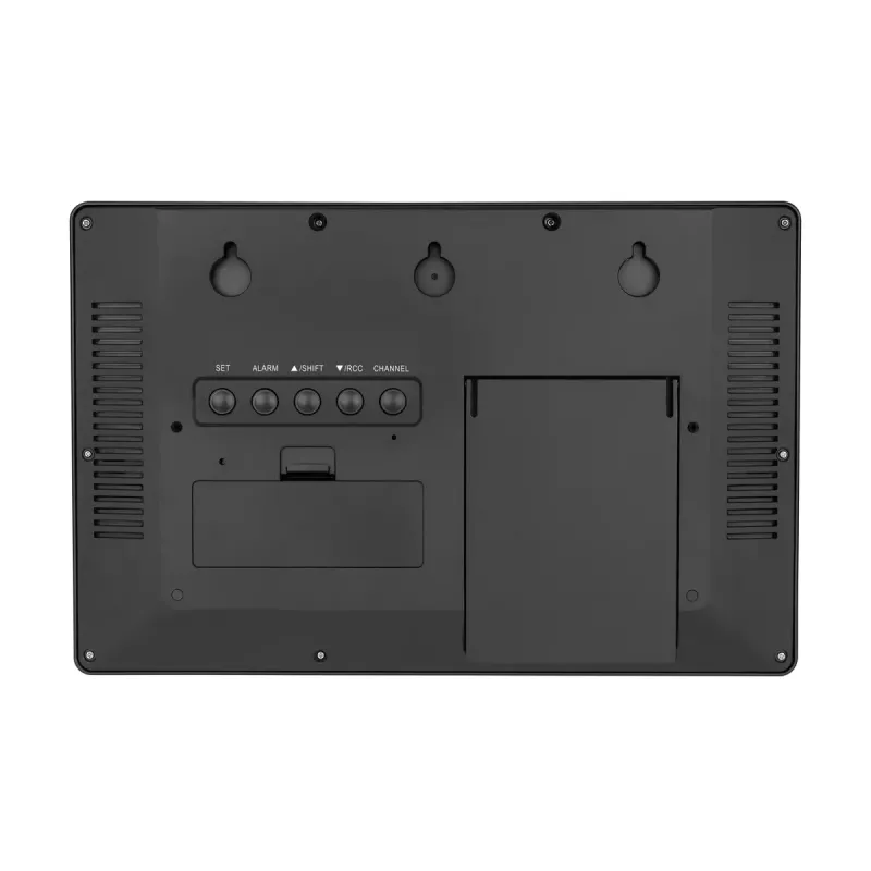 Digitālais modinātājpulkstenis TFA-Dostmann 60.4524.01, melns, LCD, ar bateriju darbināms