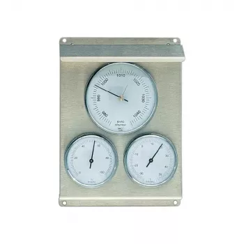 Digitālā meteoroloģiskā stacija TFA-Dostmann 20.2010.60 – āra barometrs, higrometrs, termometrs, metāliska, 160×70×220 mm