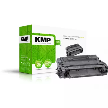 Toner KMP Printtechnik AG HP CE255X sader. 1222 lapas melns