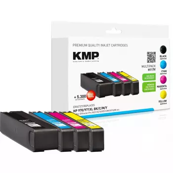 KMP HP 970/971XL Multipack Melns kārtridžs