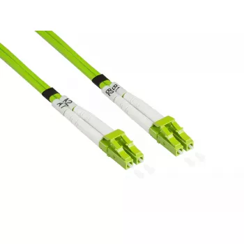 Optiskās šķiedras kabelis Alcasa LW-830LC5 30 m LC zaļš