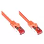 Tīkla kabelis Alcasa 30m Cat6 S/FTP oranžs
