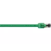 Tīkla kabelis Alcasa 8080-100G zaļš 10 m Cat8.1 S/FTP