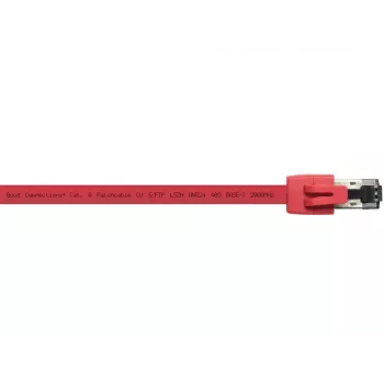 Tīkla kabelis Alcasa 8080-150R sarkans 15 m Cat8.1 S/FTP