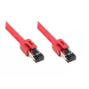 Tīkla kabelis Alcasa 8080-200R sarkans 20m Cat8.1 S/FTP