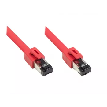 Tīkla kabelis Alcasa 8080-200R sarkans 20m Cat8.1 S/FTP
