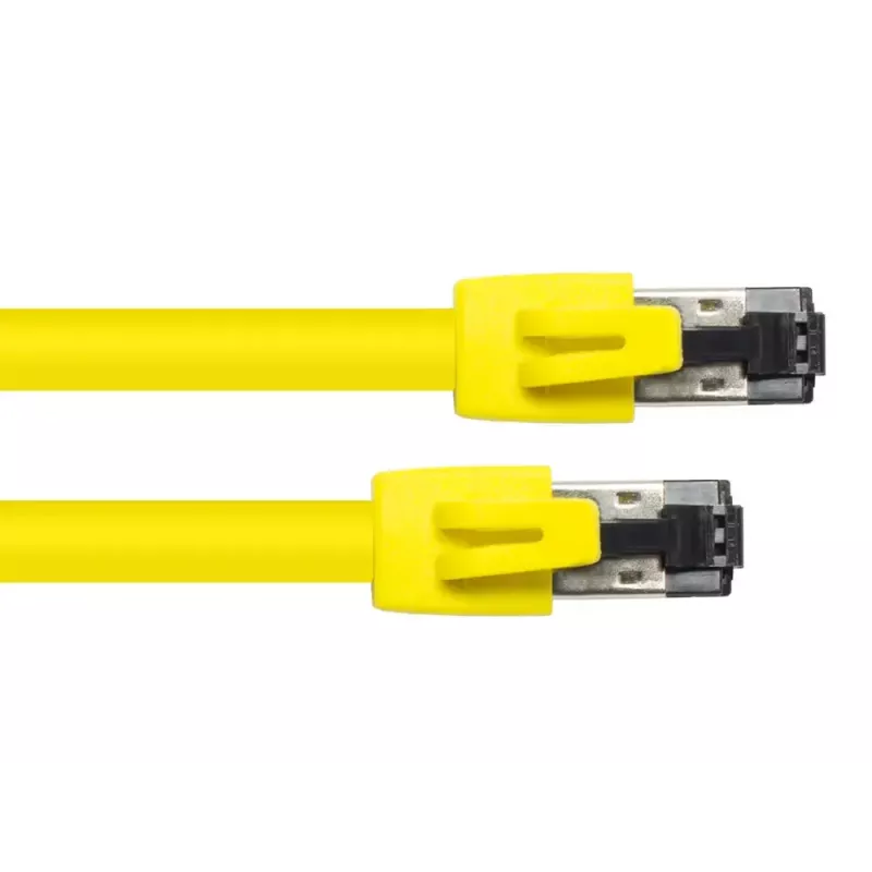 Alcasa 8080-200Y tīkla kabelis, dzeltens, 20 m, Cat8.1 S/FTP