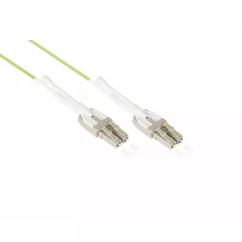 Alcasa LW-U830LC5 InfiniBand/optiskās šķiedras kabelis 30 m LC zaļš laima