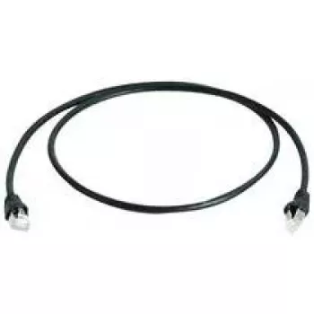 Tīkla kabelis Telegärtner Patch Cord MP8 FS 600 LSZH 5m melns