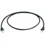 Tīkla kabelis Telegärtner Patch Cord MP8 FS 600 LSZH 5m melns