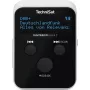 Portatīvs radio TECHNISAT DIGITRADIO mobil 2 — DAB+ / FM, OLED 0,91 collas, 3,5 mm, USB-C, Li-Ion 500 mAh, melns/baltss