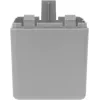 LNB TechniSat UNYSAT 11,7–12,75 GHz, F savienotājs, apstarotājs Ø4 cm, 140 mA, pelēks