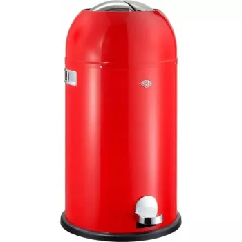Atkritumu tvertne Wesco Kickmaster Soft 112770 40 L, ar pedāli darbināma tērauda tvertne ar mīkstas aizvēršanās vāku