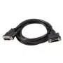 Paralēlais kabelis Synergy 21 S215254 Melns 3 m