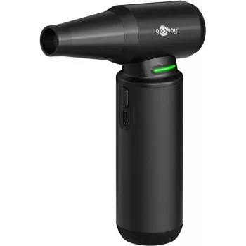 Elektriskais gaisa putekļu pūtējs Goobay Tools 77831, 180 W, Li‑Ion, līdz 130000 RPM, 1,83 h darbības laiks