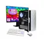 Hyrican GAMEMAX MegaDeal Diamond WT SET2702 galddators ar AMD R7-5700X, 16GB RAM, 1TB SSD, NVIDIA RTX 5060, Windows 11, ietver MSI PRO MP273A 27 collu LED monitoru