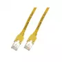 Tīkla kabelis EFB Elektronik RJ45 S/UTP Cat5e RJ-45 RJ-45 3 m Dzeltens