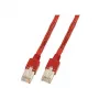 Tīkla kabelis EFB Elektronik RJ45 S/UTP Cat5e RJ-45 RJ-45 3 m Sarkans